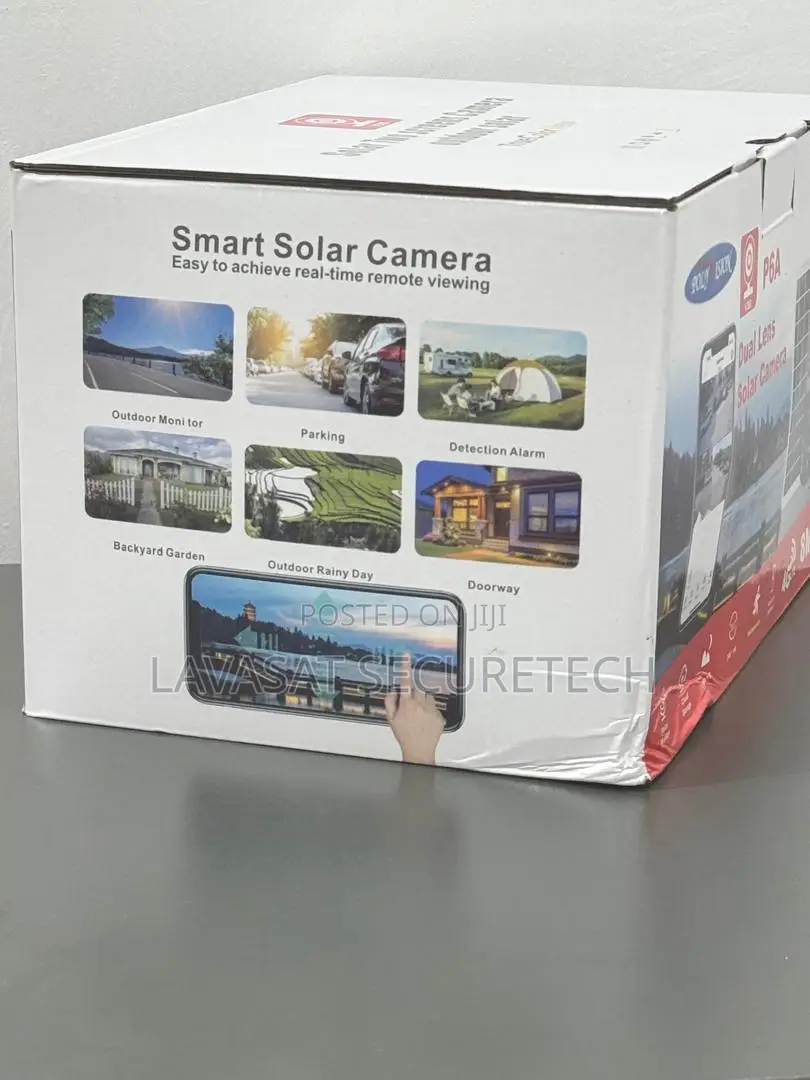 Poly Vision T31 V380 Solar Dual Lens Outdoor Camera