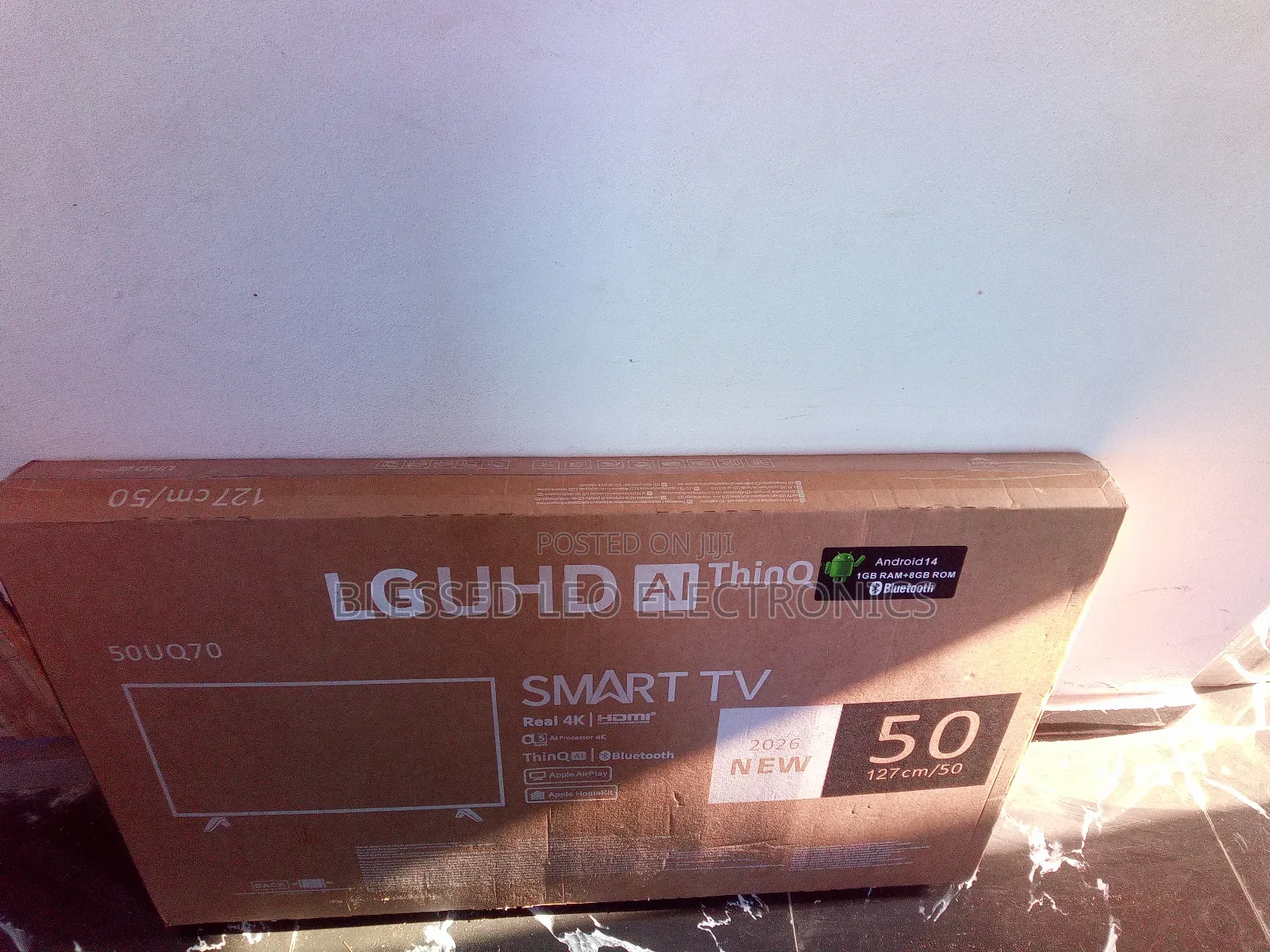 50 Inches With Durable Power Input