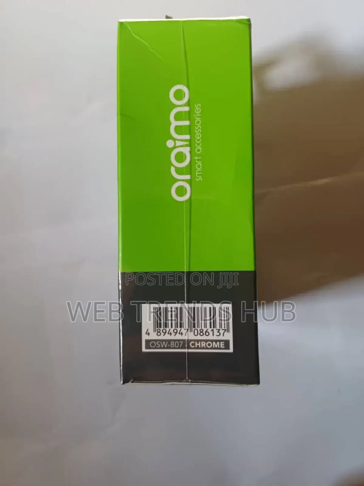 Oraimo Watch 6 2.04" Hd Screen Tft Ip68 Smart Watch + Free Extra Strap