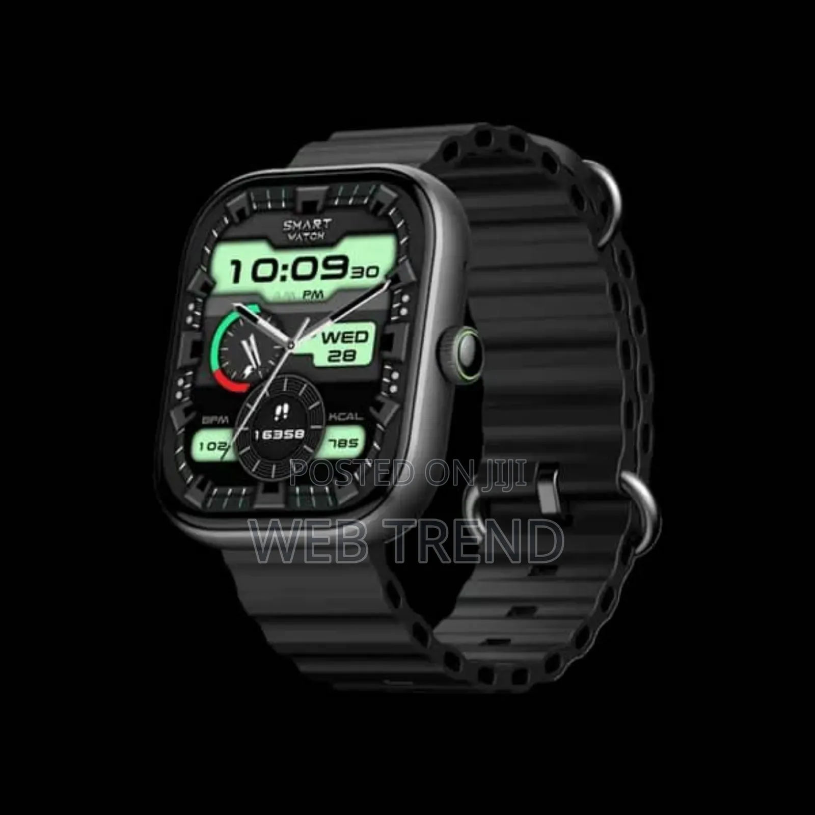 Oraimo Watch 6 2.04" Hd Screen Tft Ip68 Smart Watch + Free Extra Strap