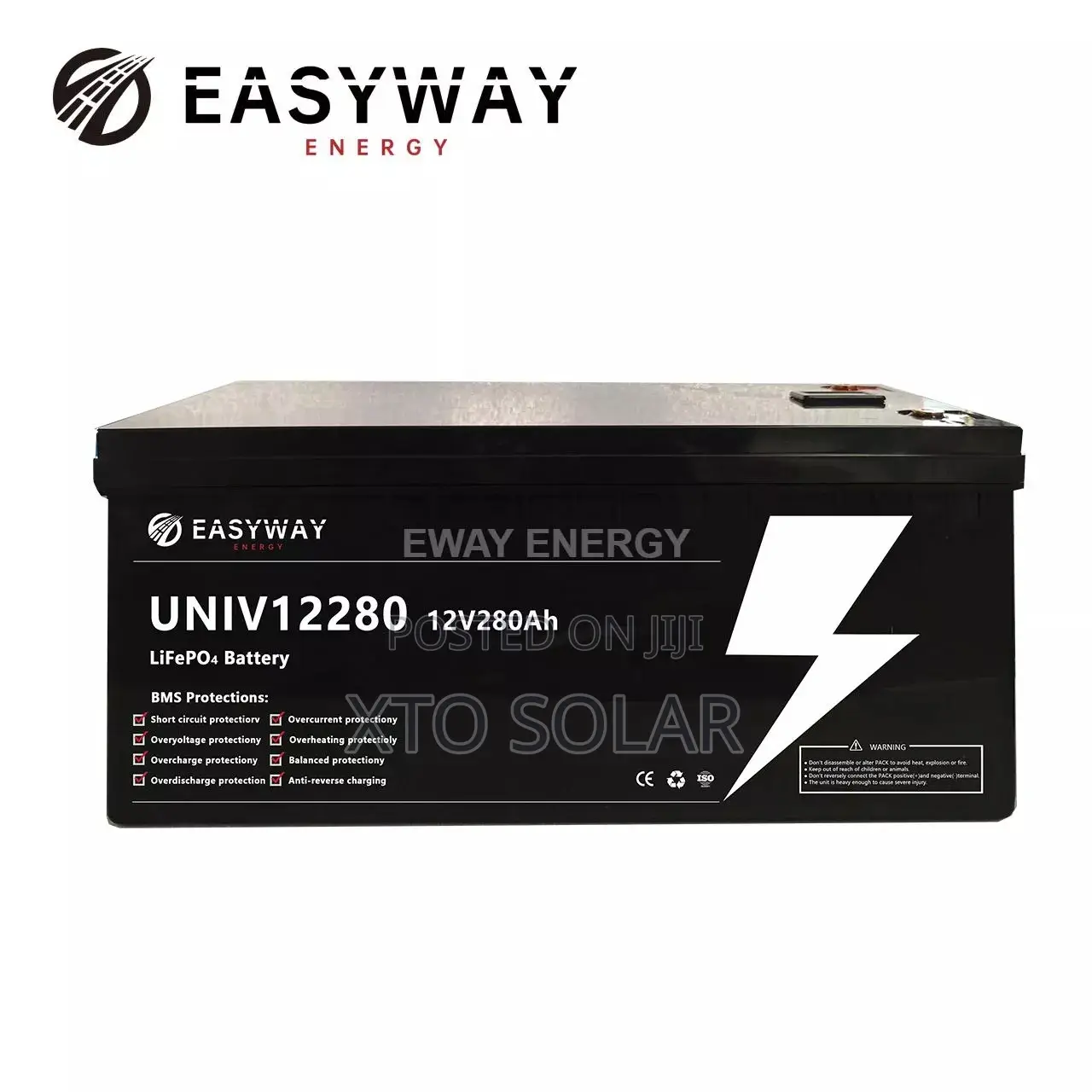 Easyway 3.5kw/12v Lithium(Lifepo4) Battery