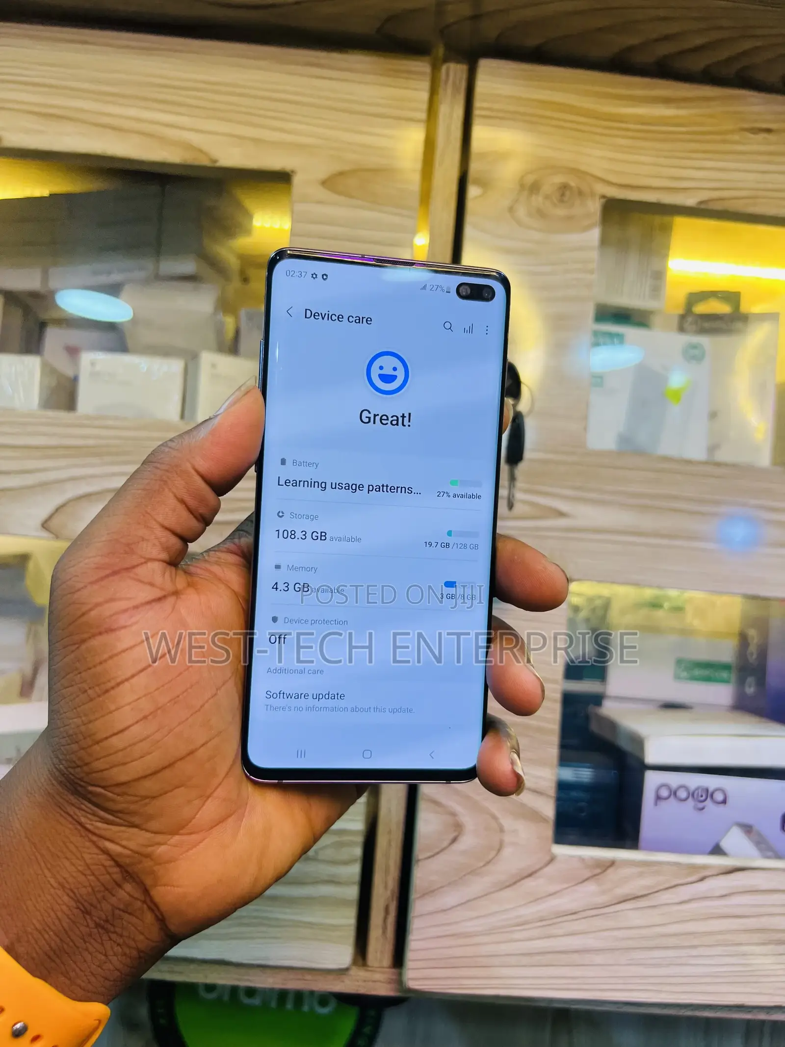 Samsung Galaxy S10 Plus 128 GB Black