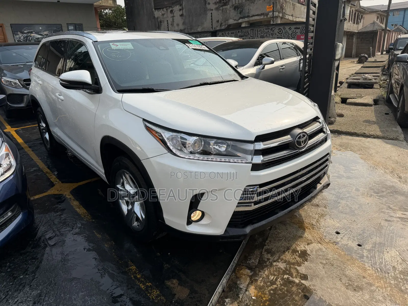 Toyota Highlander Limited 4x4 V6 (3.5L 6cyl 8A) 2018 White