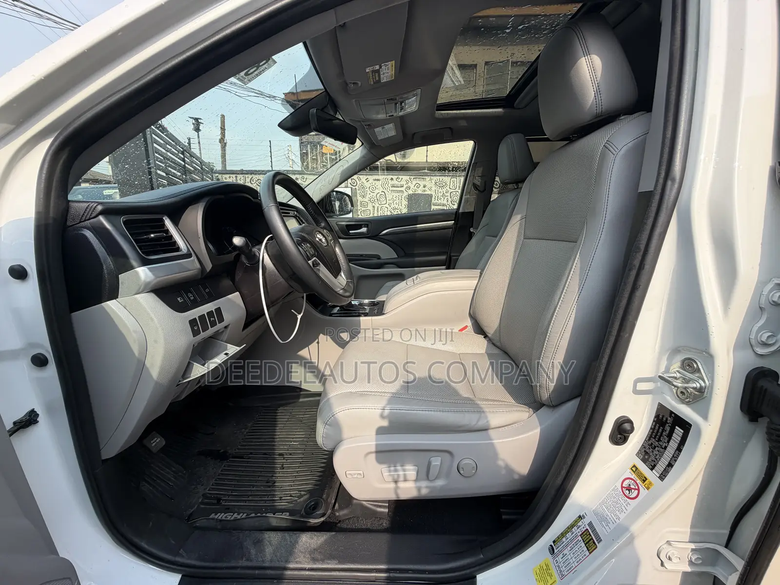 Toyota Highlander Limited 4x4 V6 (3.5L 6cyl 8A) 2018 White