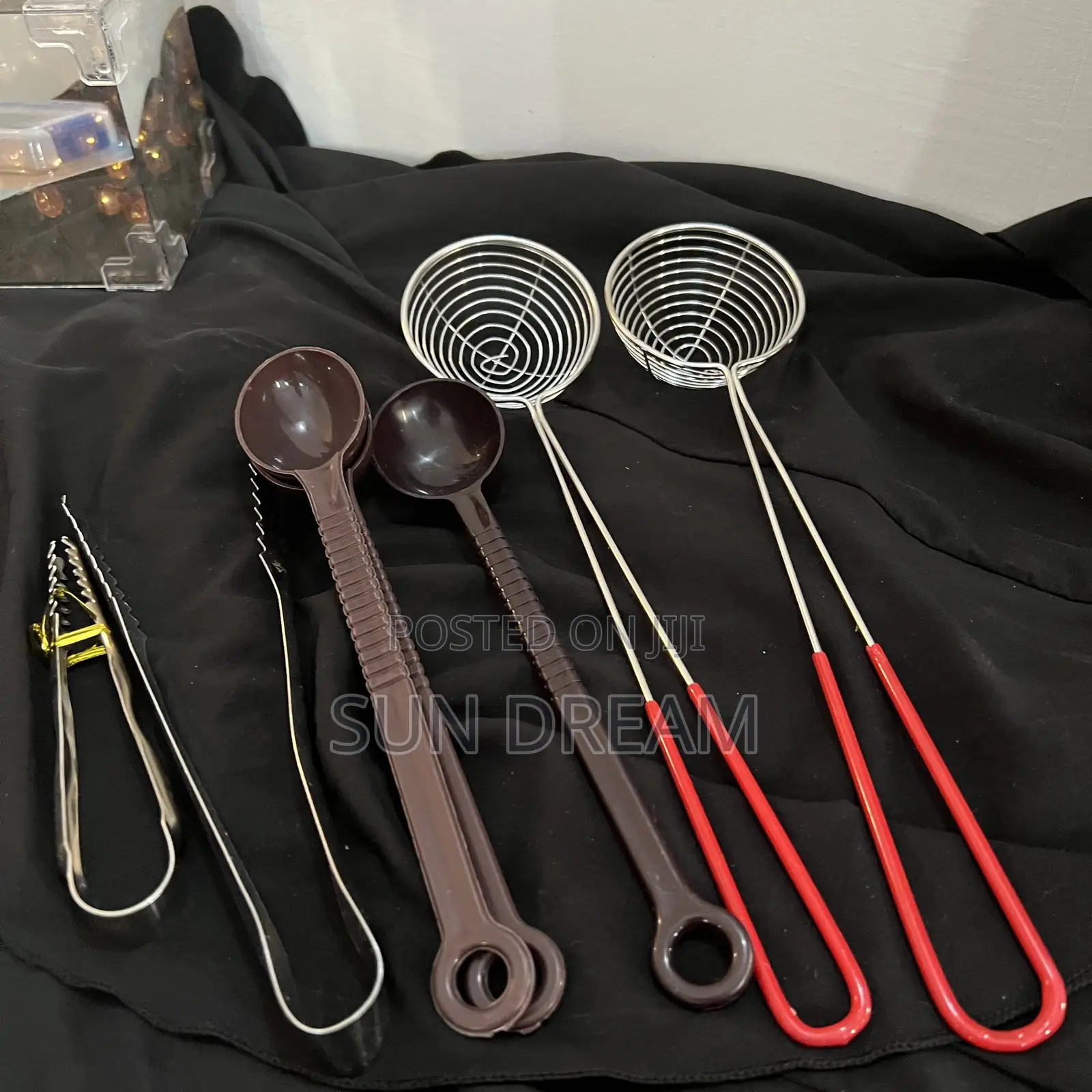 Drink Tools Bar Tools Spoon Ice Clip Pearl Colander Strainer