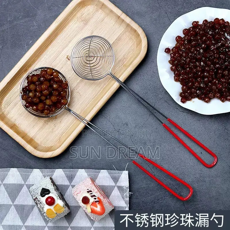 Drink Tools Bar Tools Spoon Ice Clip Pearl Colander Strainer