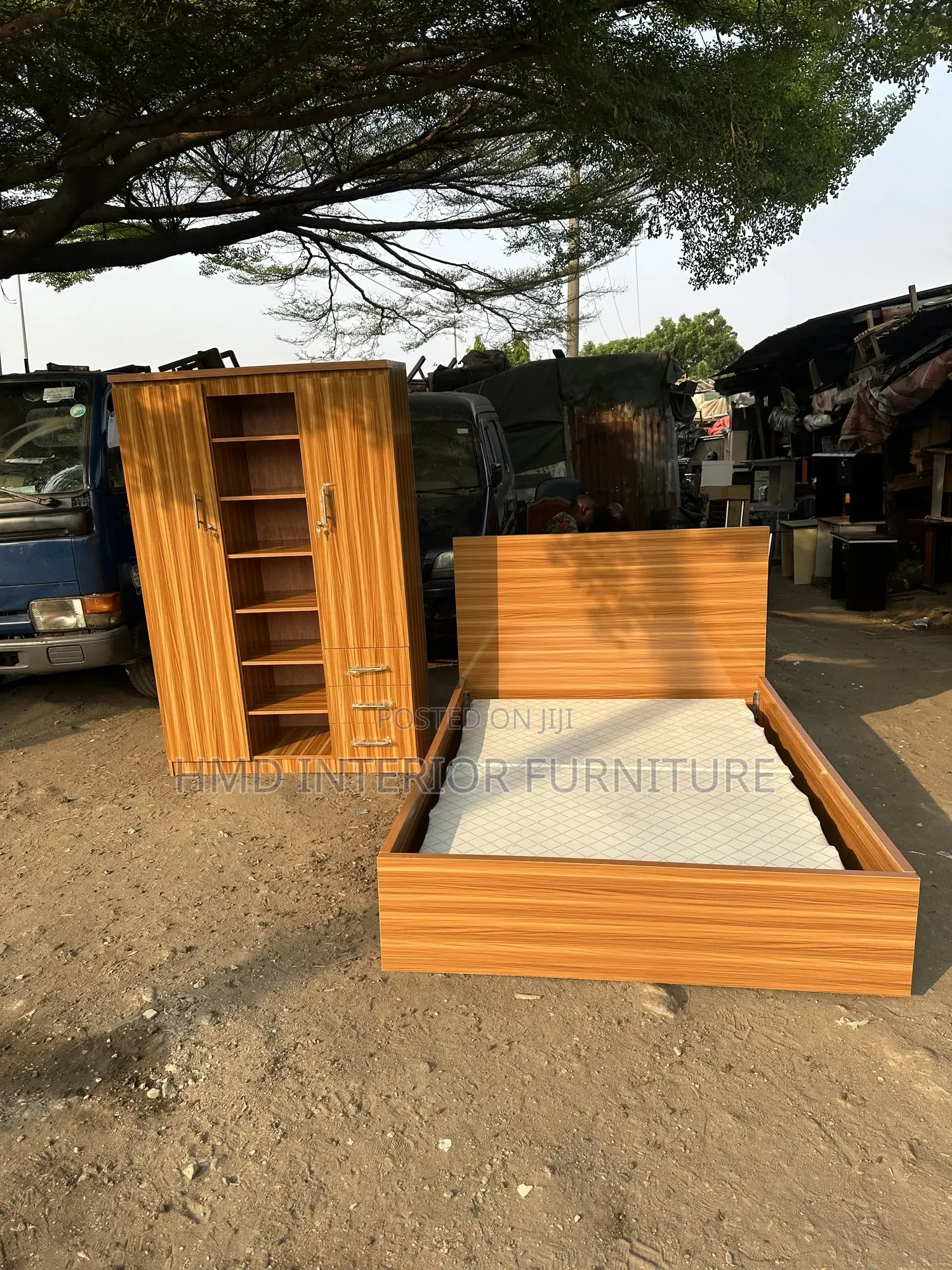 Wardrobe With Bedframe