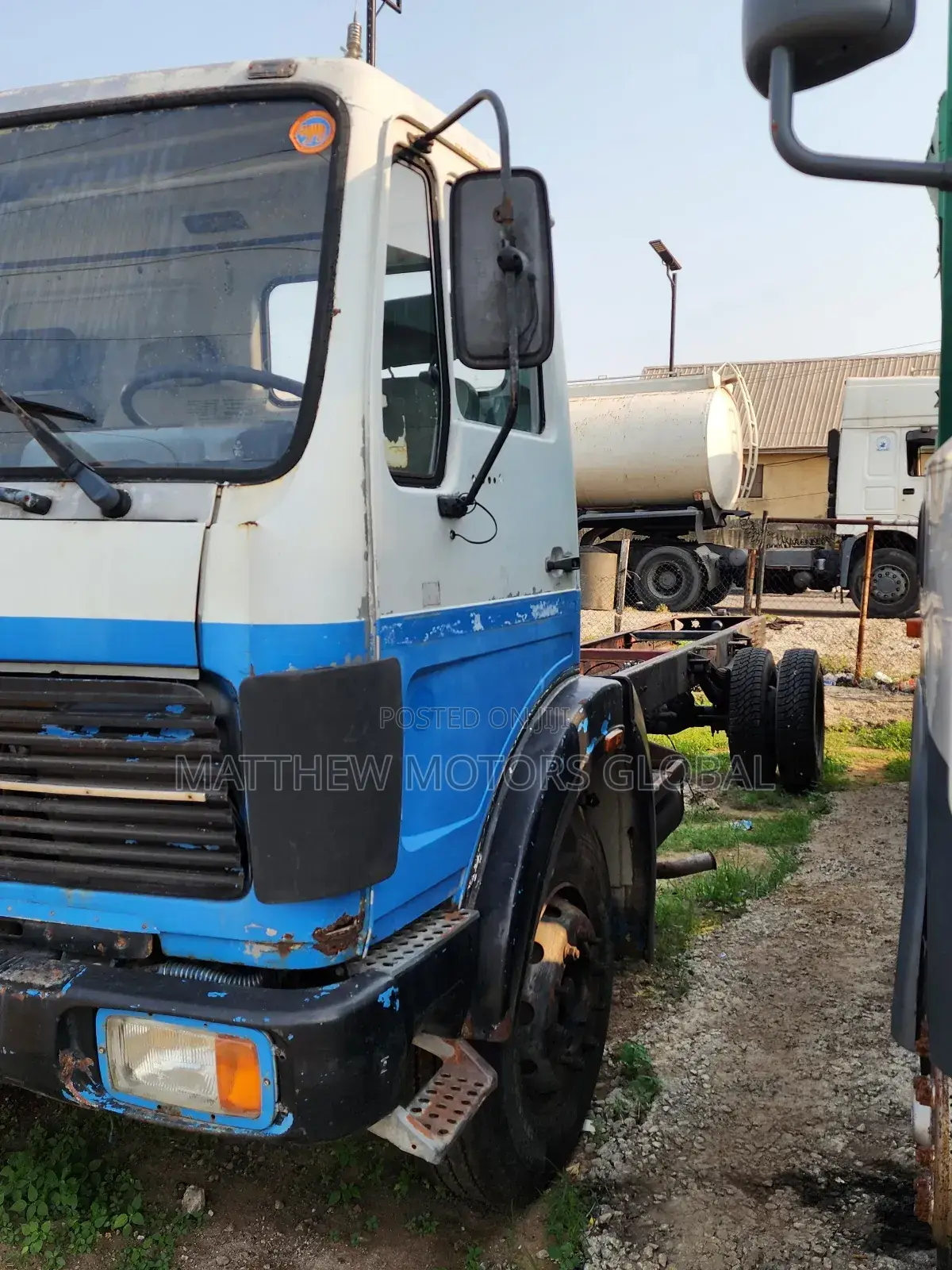 Used Mercedes Benz Cap Chassis Truck