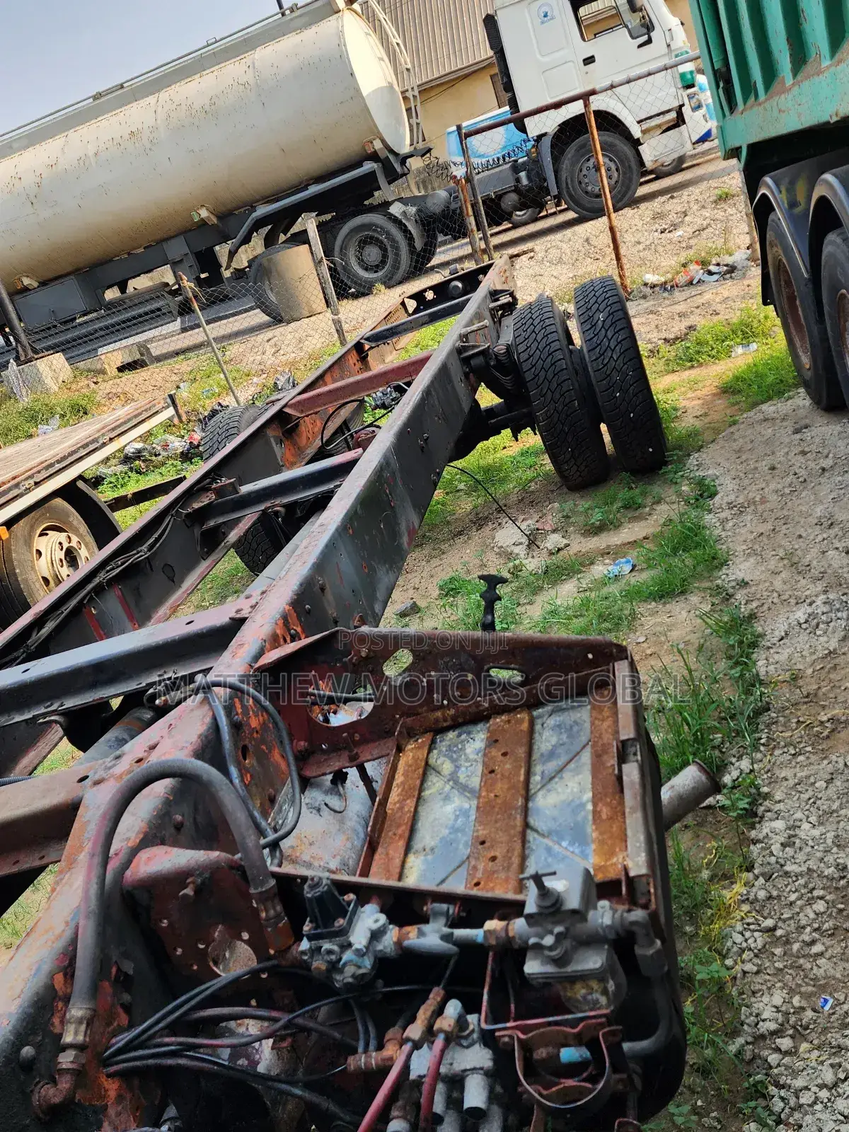 Used Mercedes Benz Cap Chassis Truck