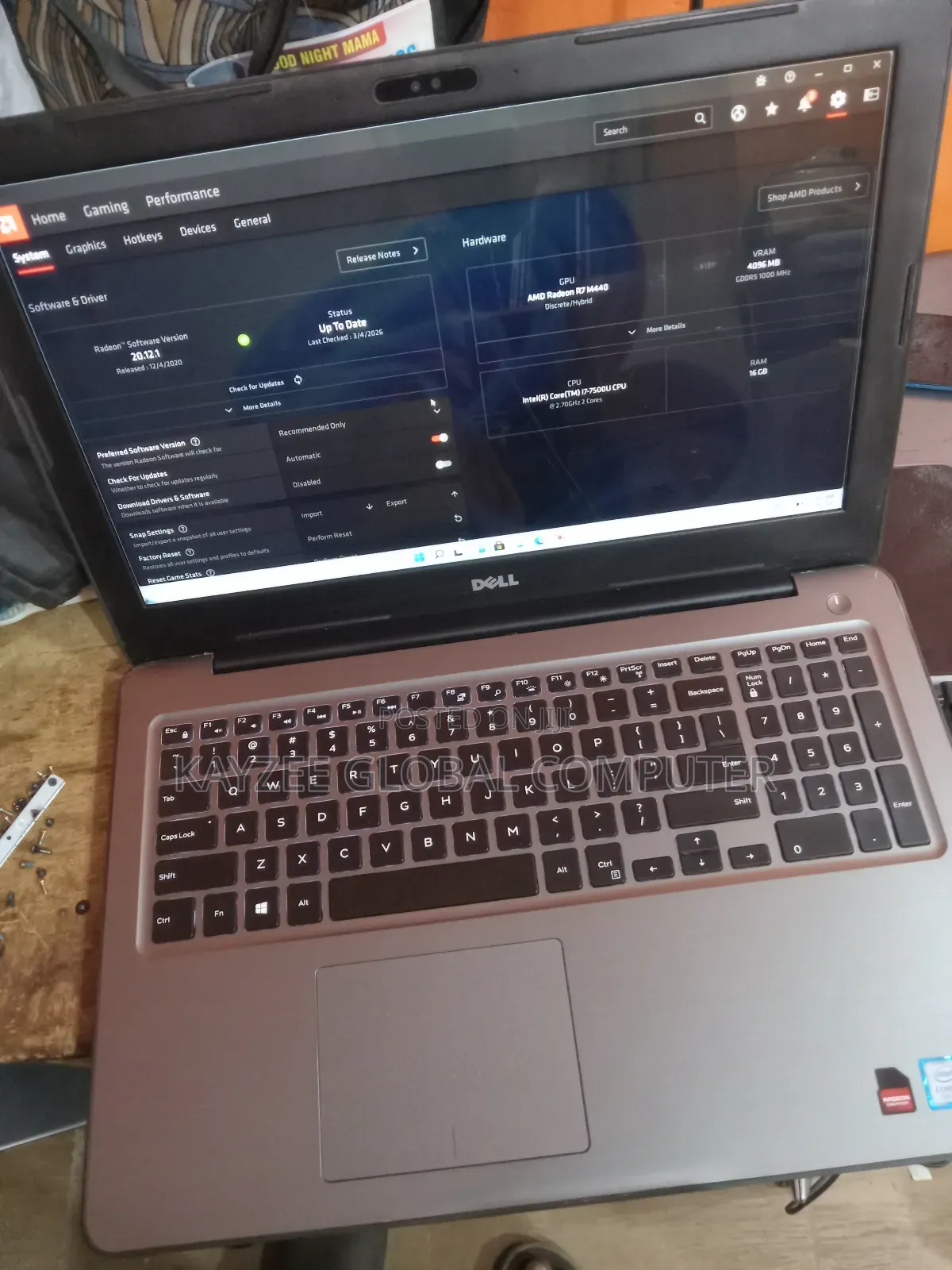 Laptop Dell Inspiron 15R 16GB Intel Core i7 HDD 1T