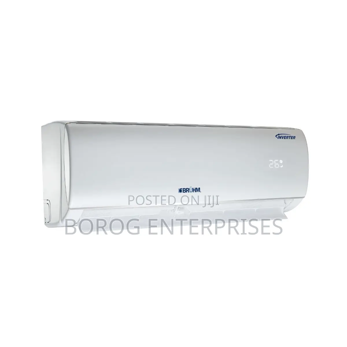 Bruhm 1.5hp Inverter Split Air Conditioner R32 Gas With Kit-Bas-12ic3w