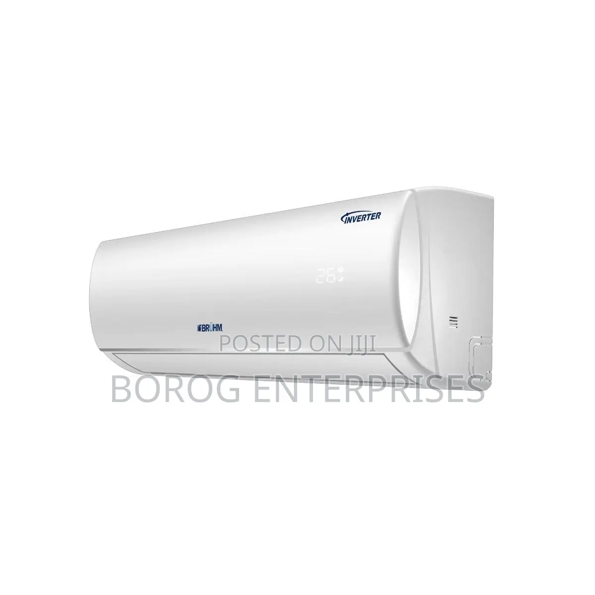 Bruhm 1hp Inverter Split Air Conditioner R32 Gas With Kit-Bas-09ic3w