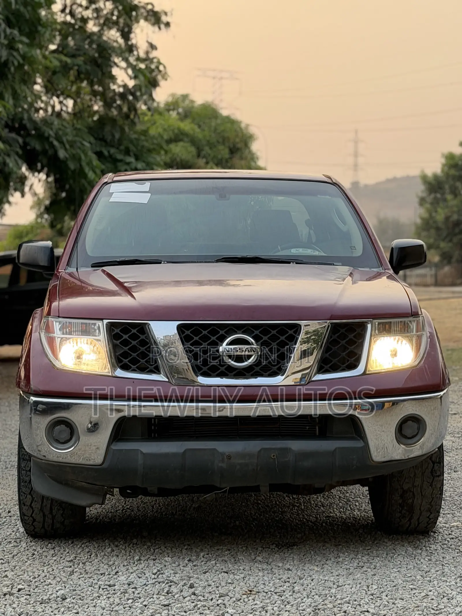 Nissan Frontier Crew Cab SE 2008 Burgundy
