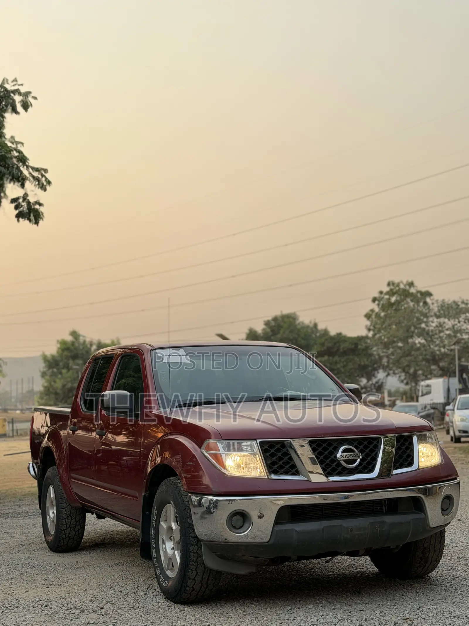 Nissan Frontier Crew Cab SE 2008 Burgundy