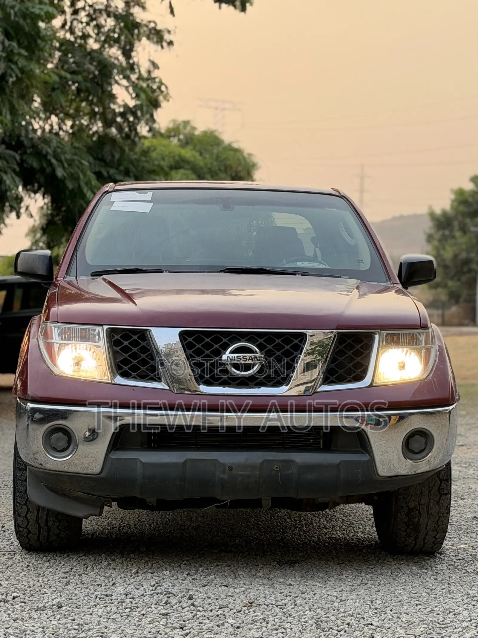 Nissan Frontier Crew Cab SE 2008 Burgundy