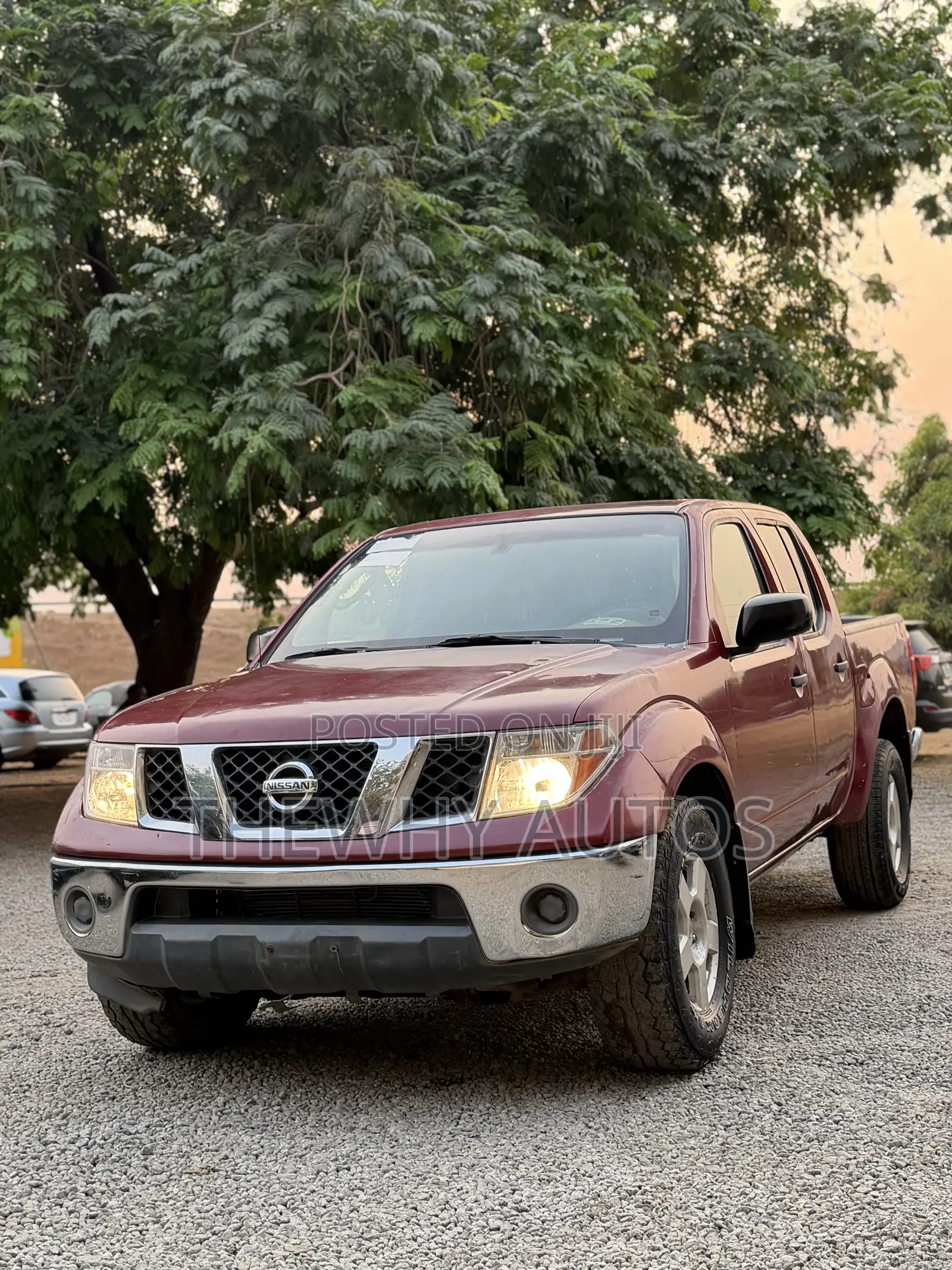 Nissan Frontier Crew Cab SE 2008 Burgundy