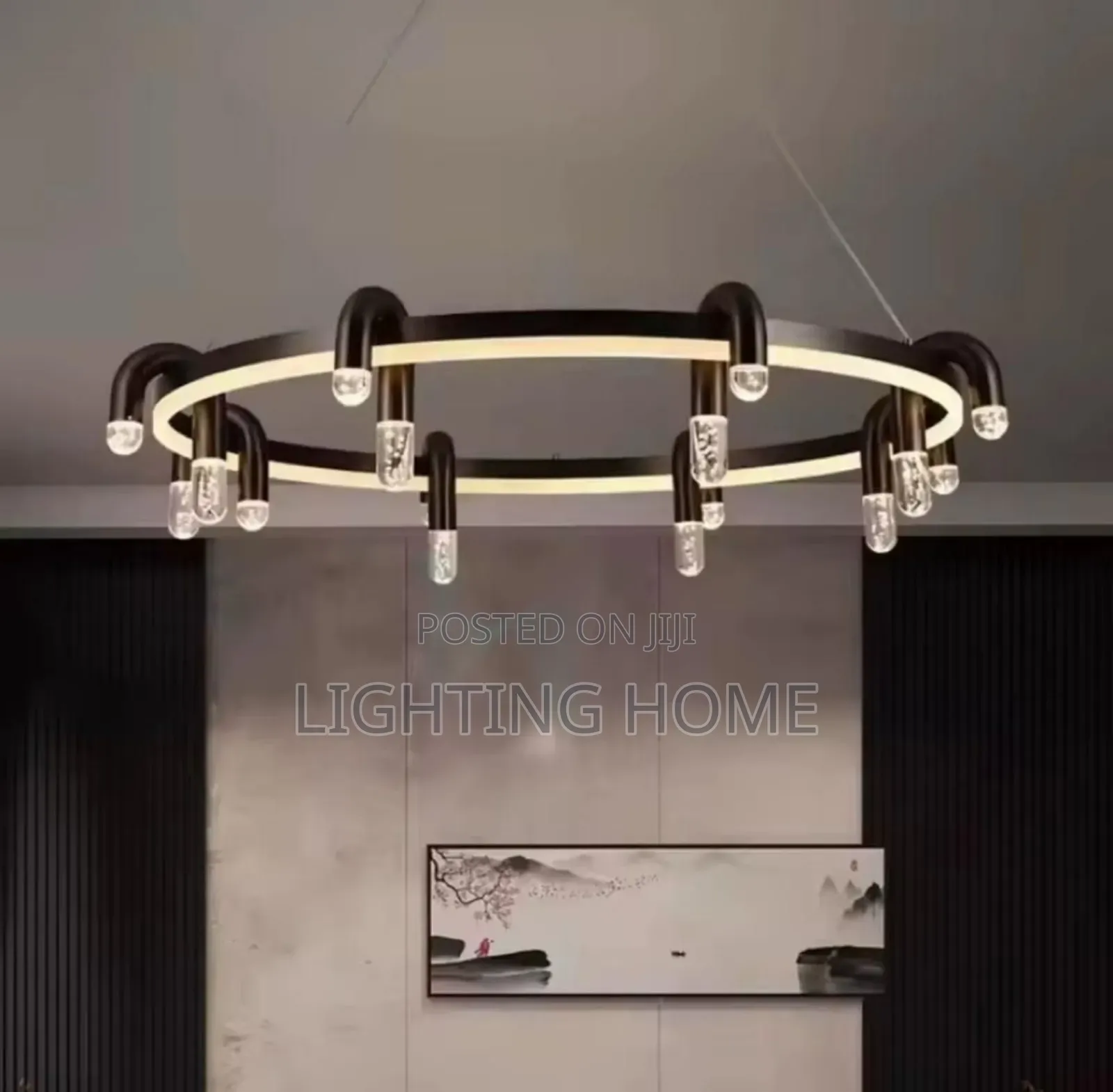 Led Nodic Chandelier Light By 80cm