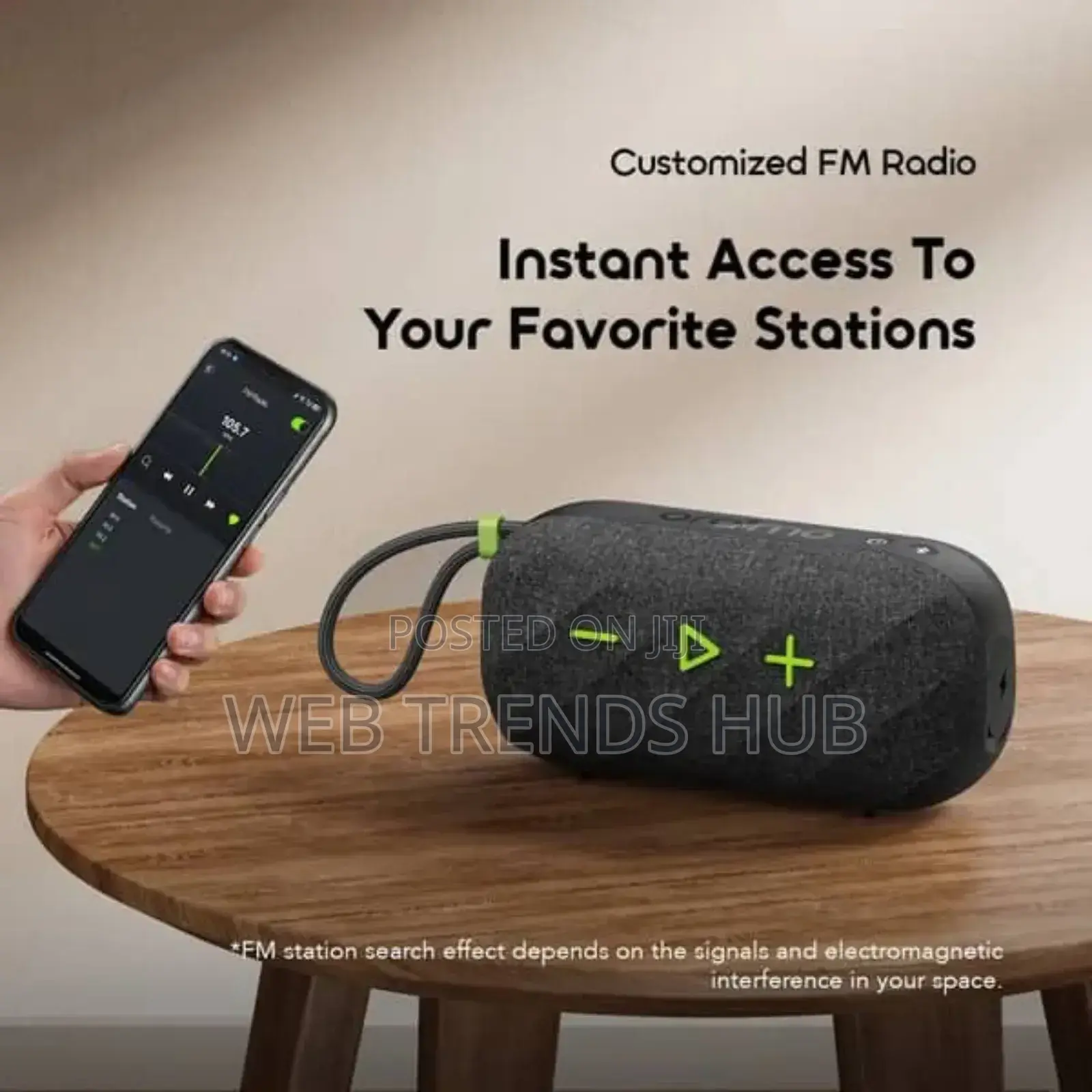 Oraimo 25w Spacebox Active (Obs-680) Extra Bass Bluetooth Speaker + Fm