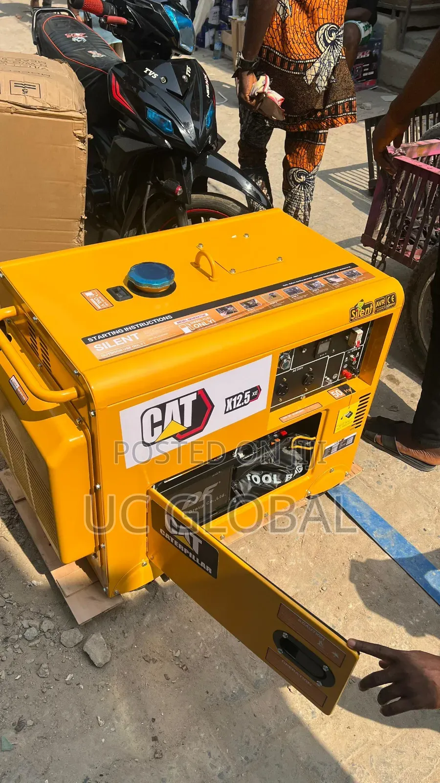 12kva Cat Soundproof Gen