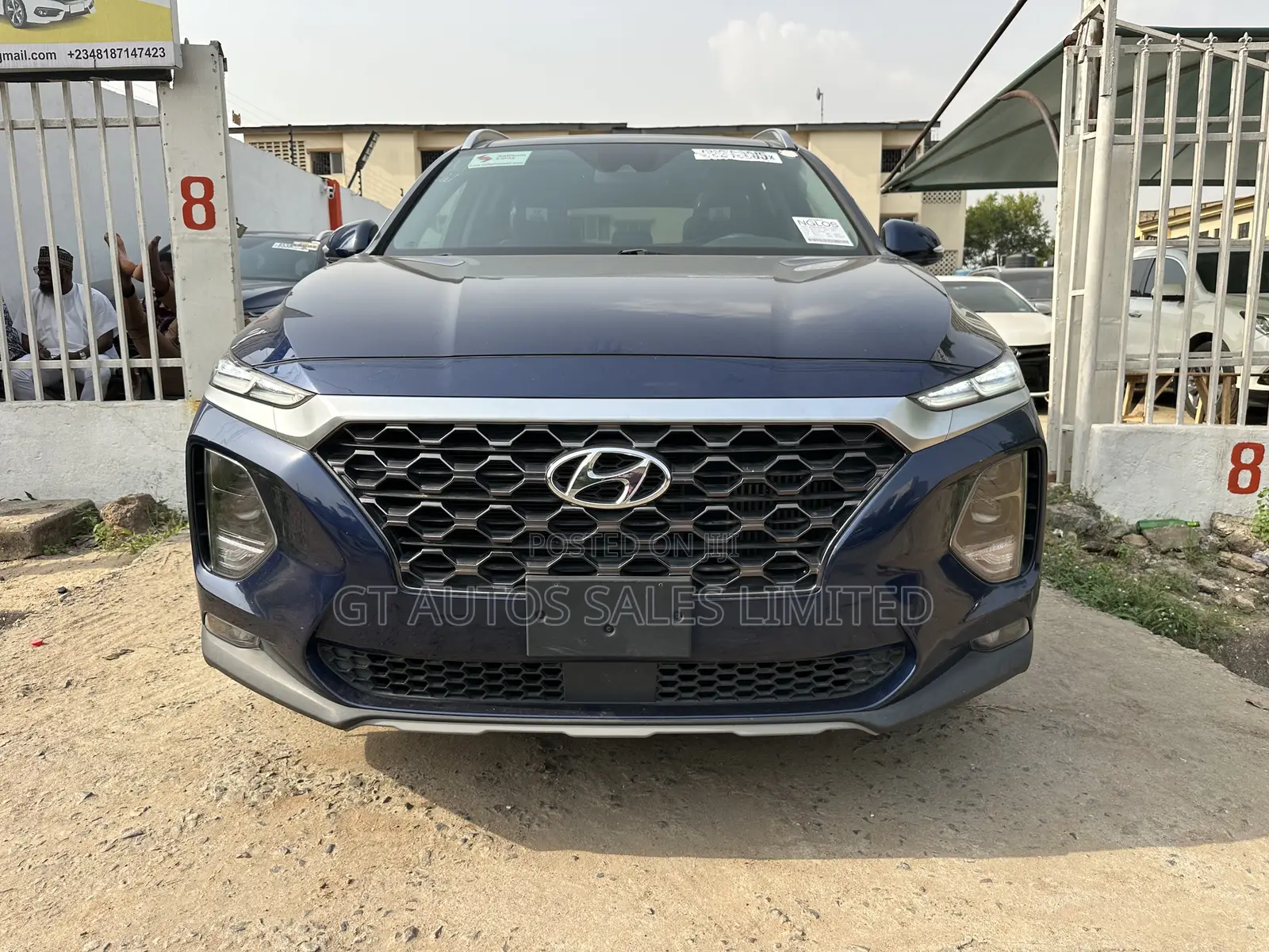 Hyundai Santa Fe Limited 2.0T AWD 2019 Blue