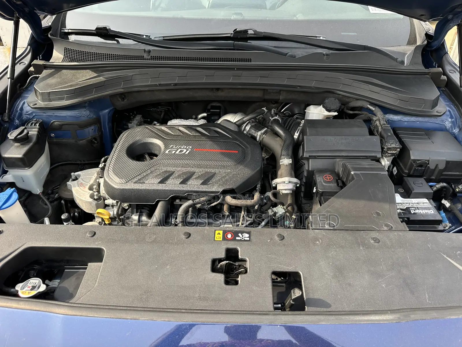Hyundai Santa Fe Limited 2.0T AWD 2019 Blue