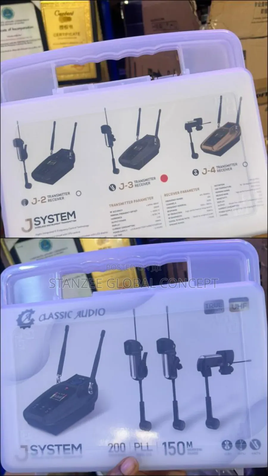 Classic Audio J-3 150meters Saxophone Microphone