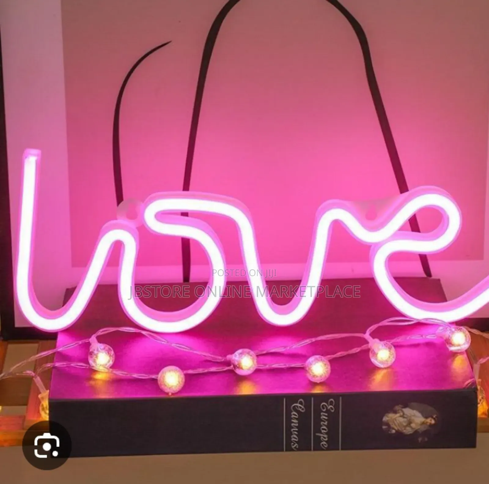 Pink Led "Love" Neon Sign,Often Use 4 Wall Decor,Bedroom Living Room