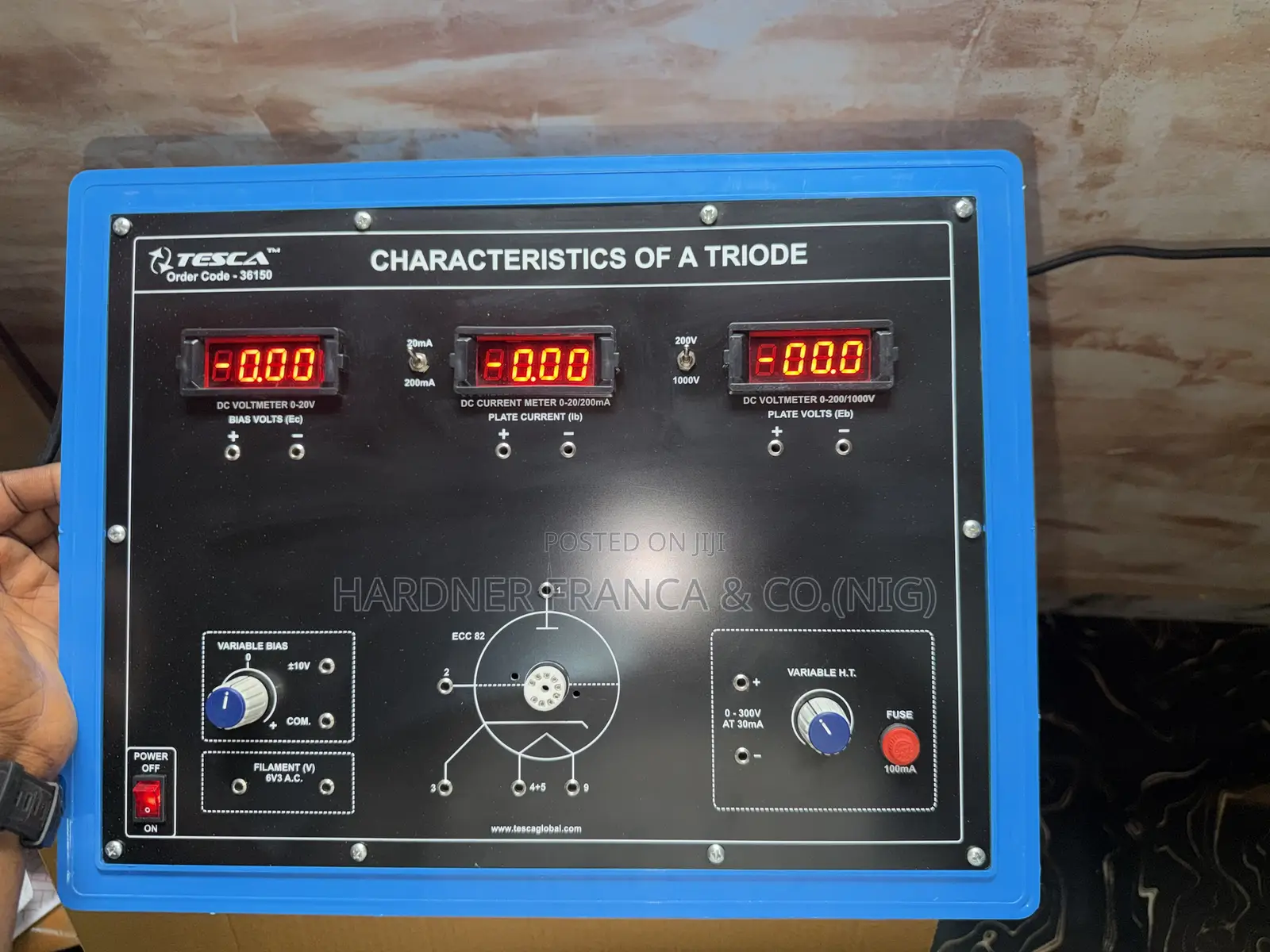 Valve Tester Trainer (Triode Characteristics)