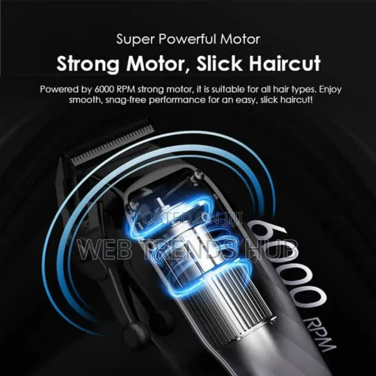 Oraimo Smart Clipper 2c (Opc-Cl30c) - 5w Professional Hair Clipper