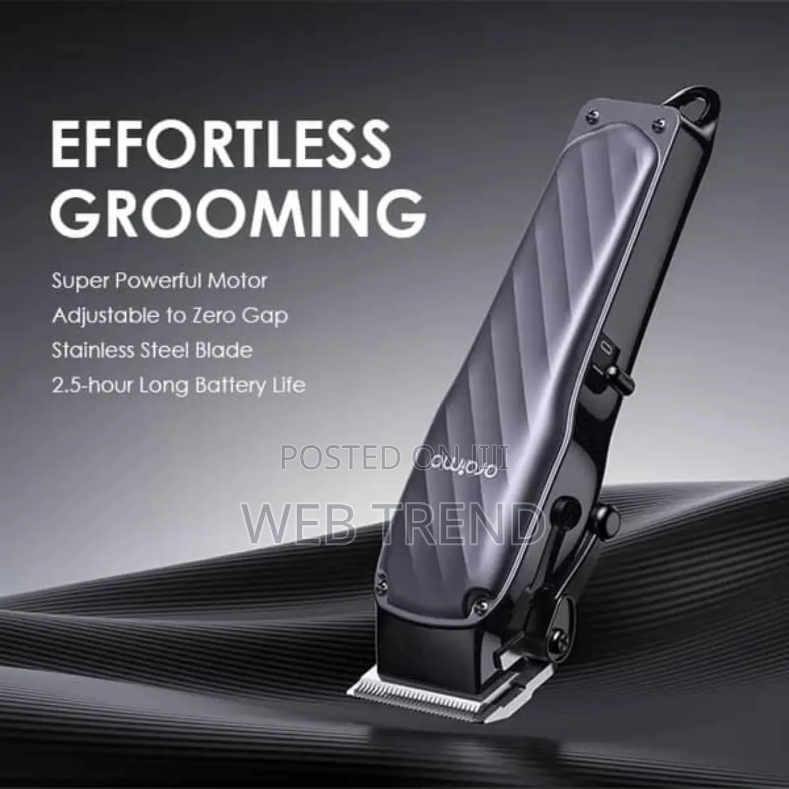 Oraimo Smart Clipper 2c (Opc-Cl30c) - 5w Professional Hair Clipper