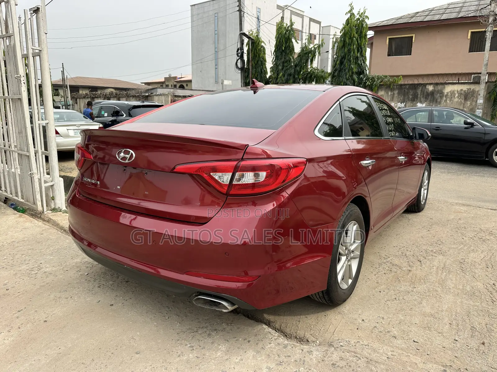 Hyundai Sonata Sport 4dr Sedan (2.4L 4cyl 6A) 2015 Red