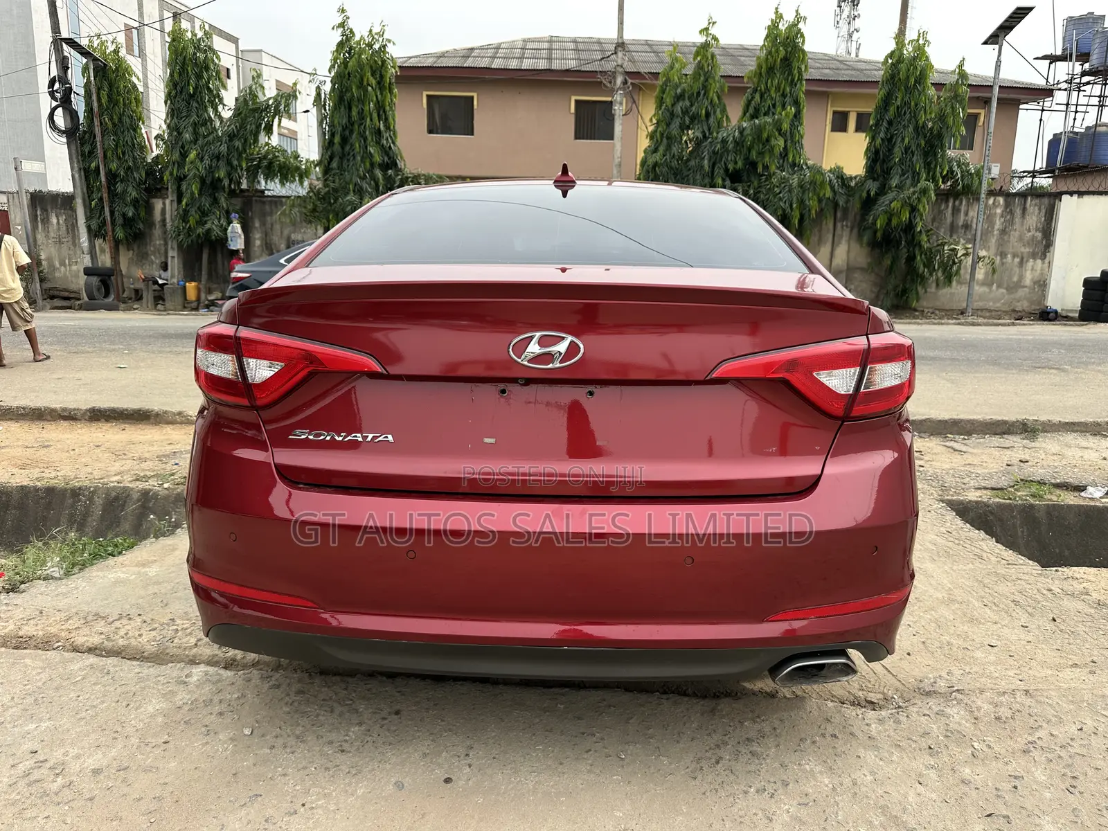 Hyundai Sonata Sport 4dr Sedan (2.4L 4cyl 6A) 2015 Red