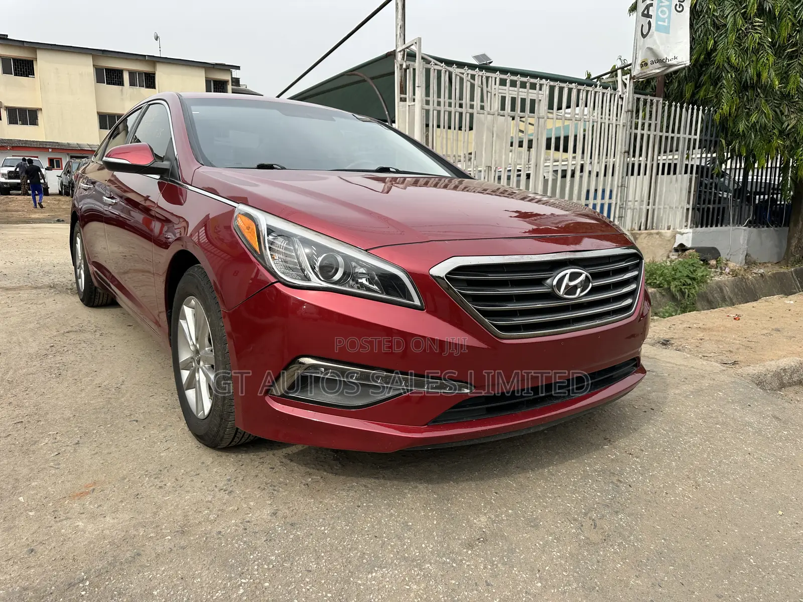 Hyundai Sonata Sport 4dr Sedan (2.4L 4cyl 6A) 2015 Red