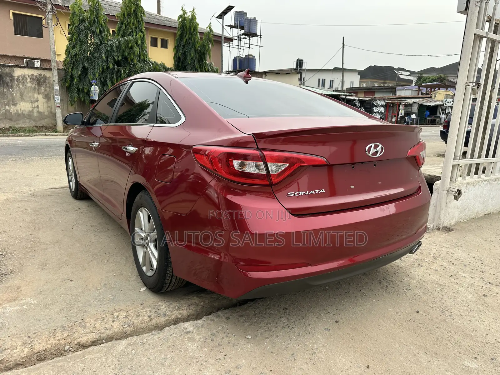 Hyundai Sonata Sport 4dr Sedan (2.4L 4cyl 6A) 2015 Red