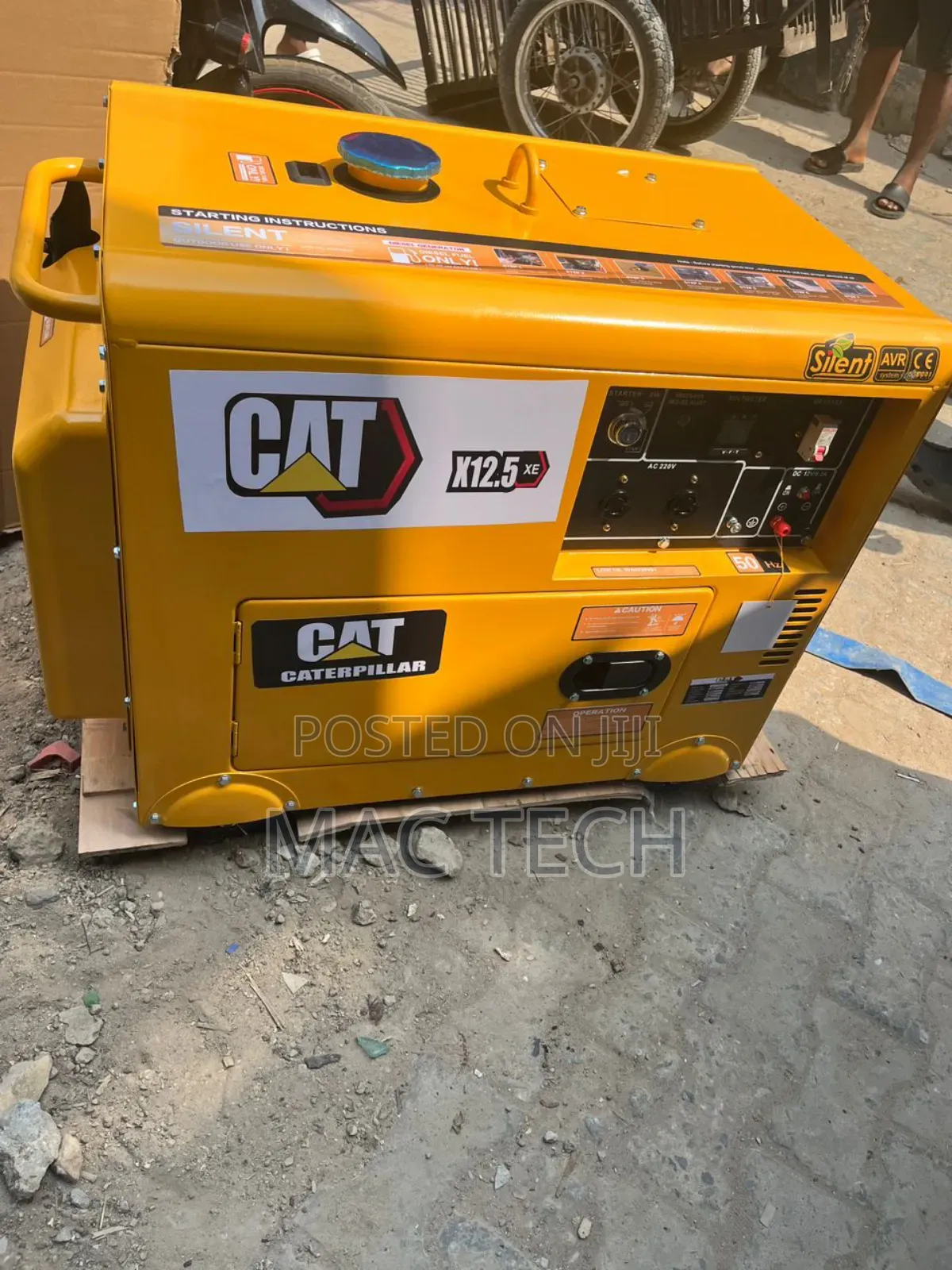 12.0kva Cat Soundproof Diesel Generator
