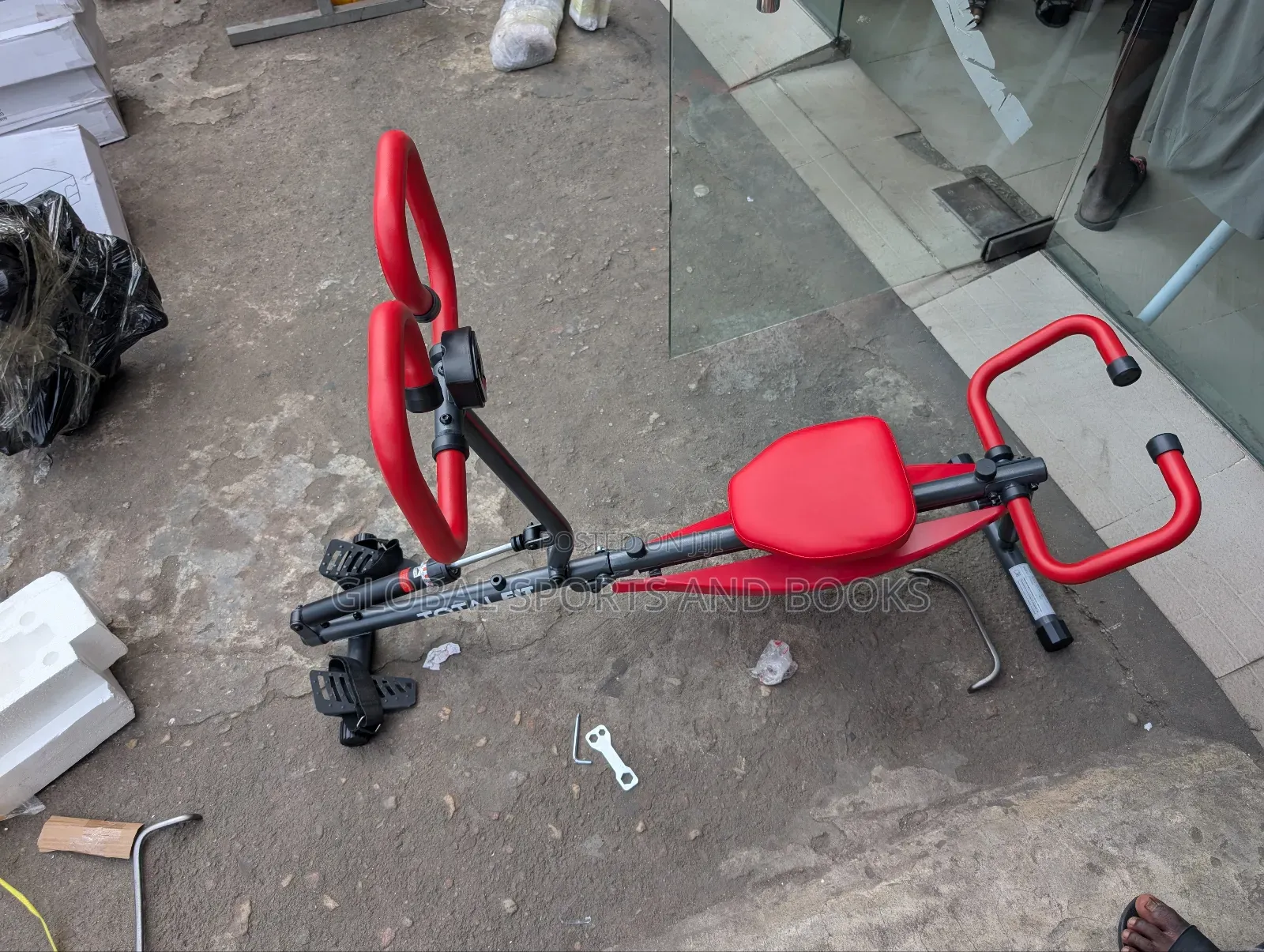 Total Rowing Machine Fitness Equipment