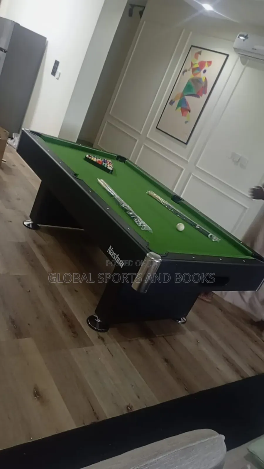 2 In 1.   8ft Snooker Board And Table Tennis