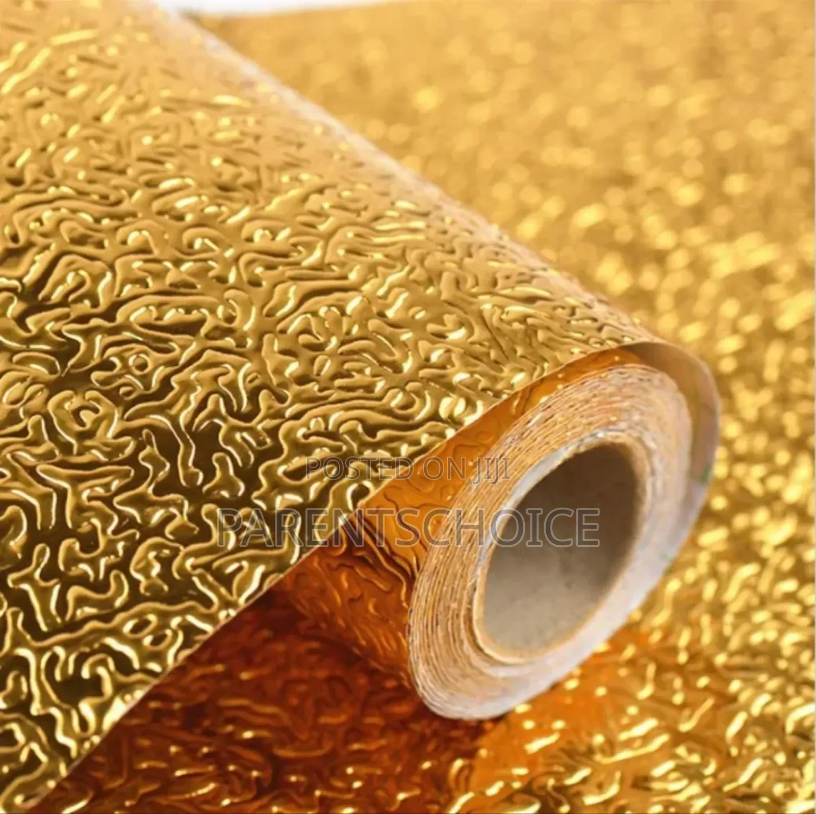 Self Adhesive Gold Silver Kitchen Wallpaper Kitchen Stickers - 3pcs