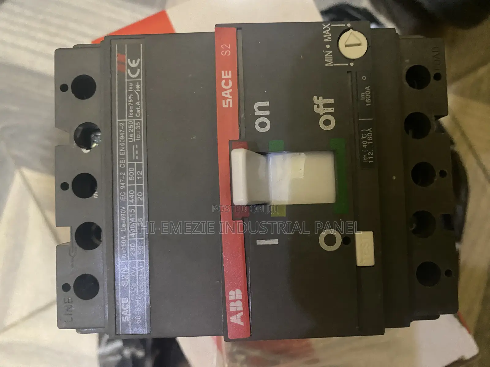 Original 100a Mccb Breaker  Heavy Duty Industrial Circuit Protection ⚡