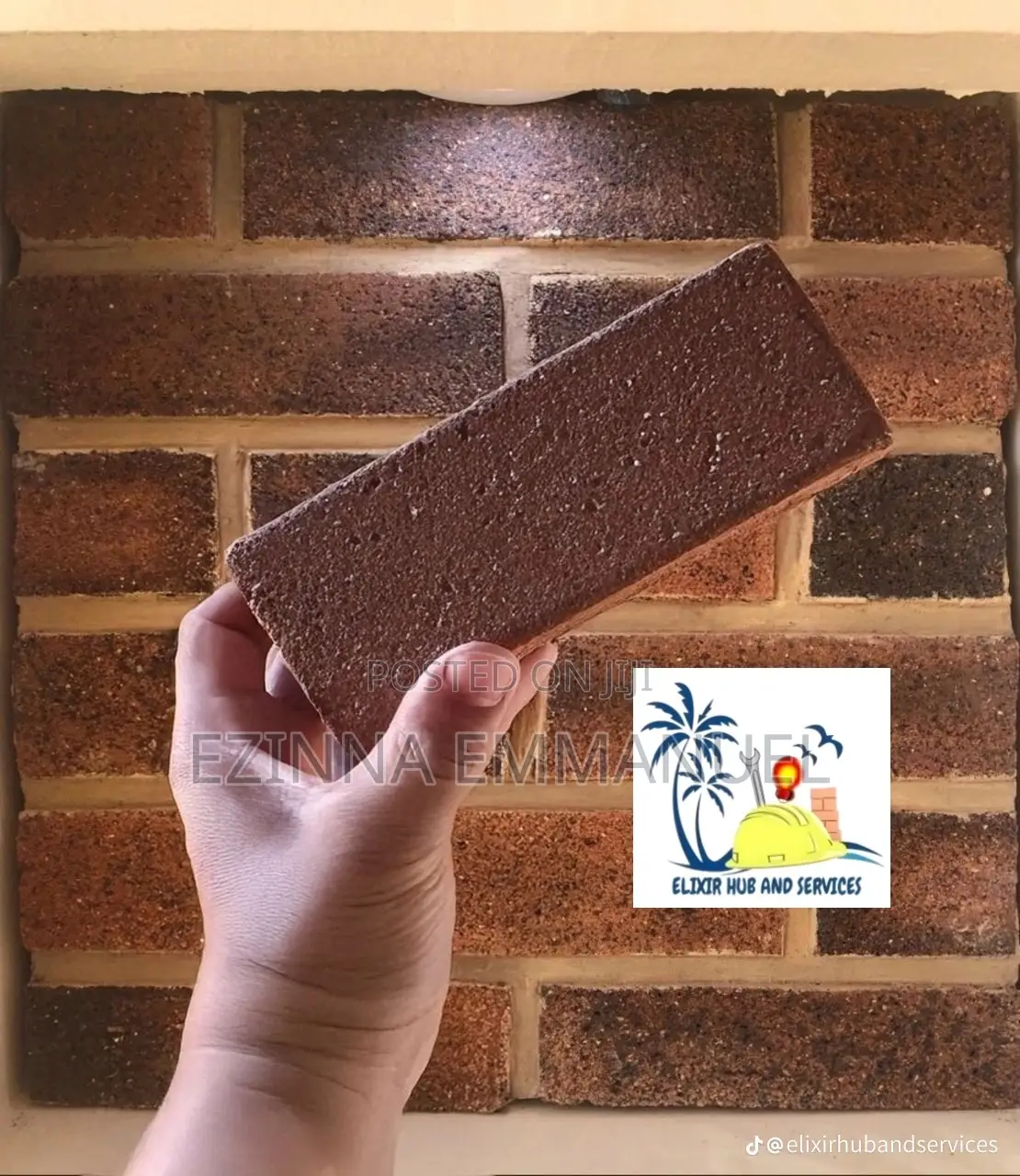 Old English Burnt Brick–Orange