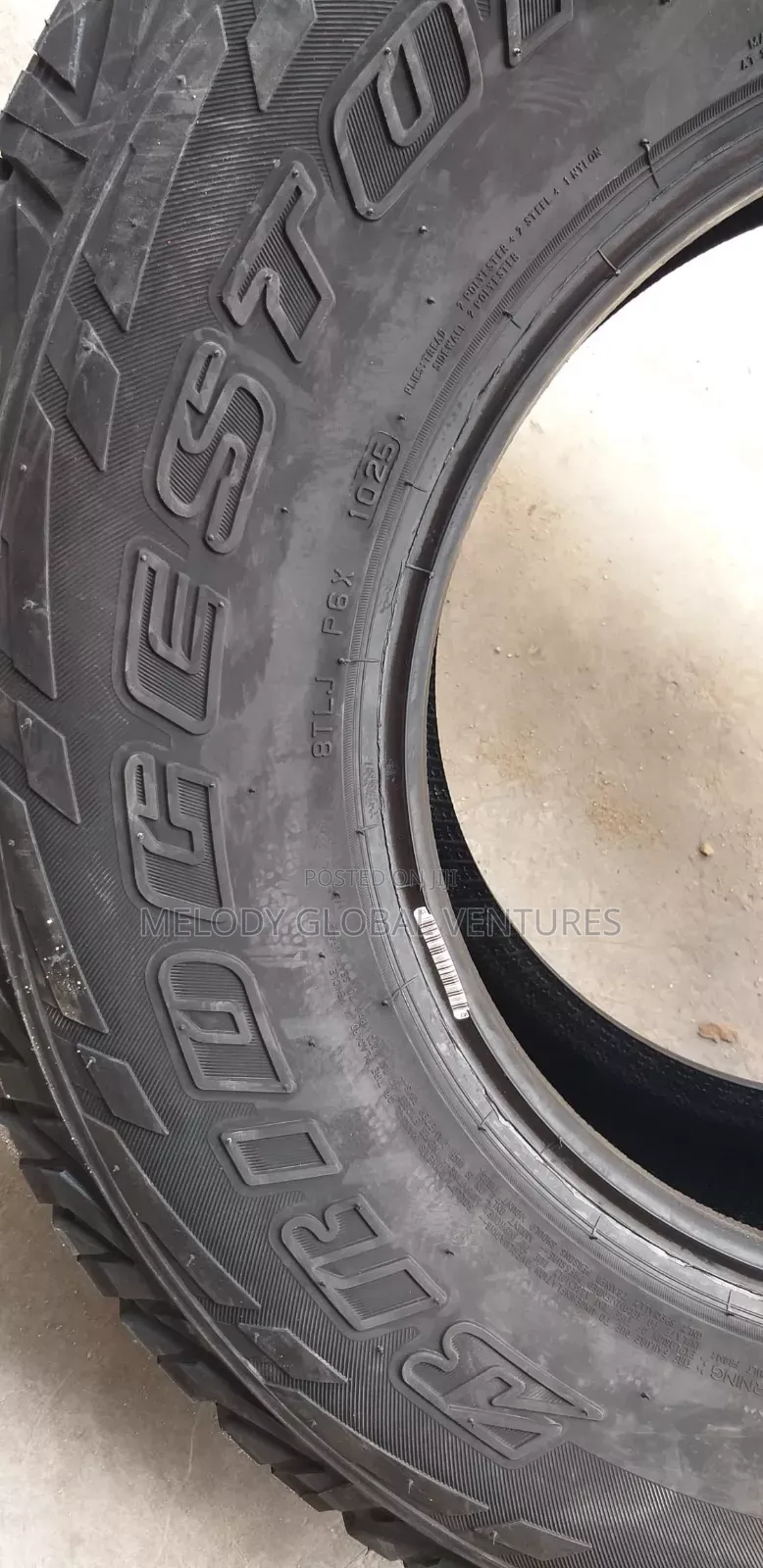 265/70r16 Bridgestone Tyres