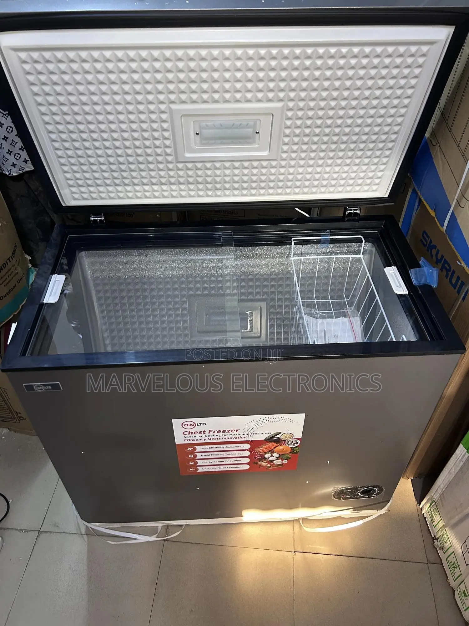 Brand New Zen 300liter Chest Freezer Full Copper Warranty 2years