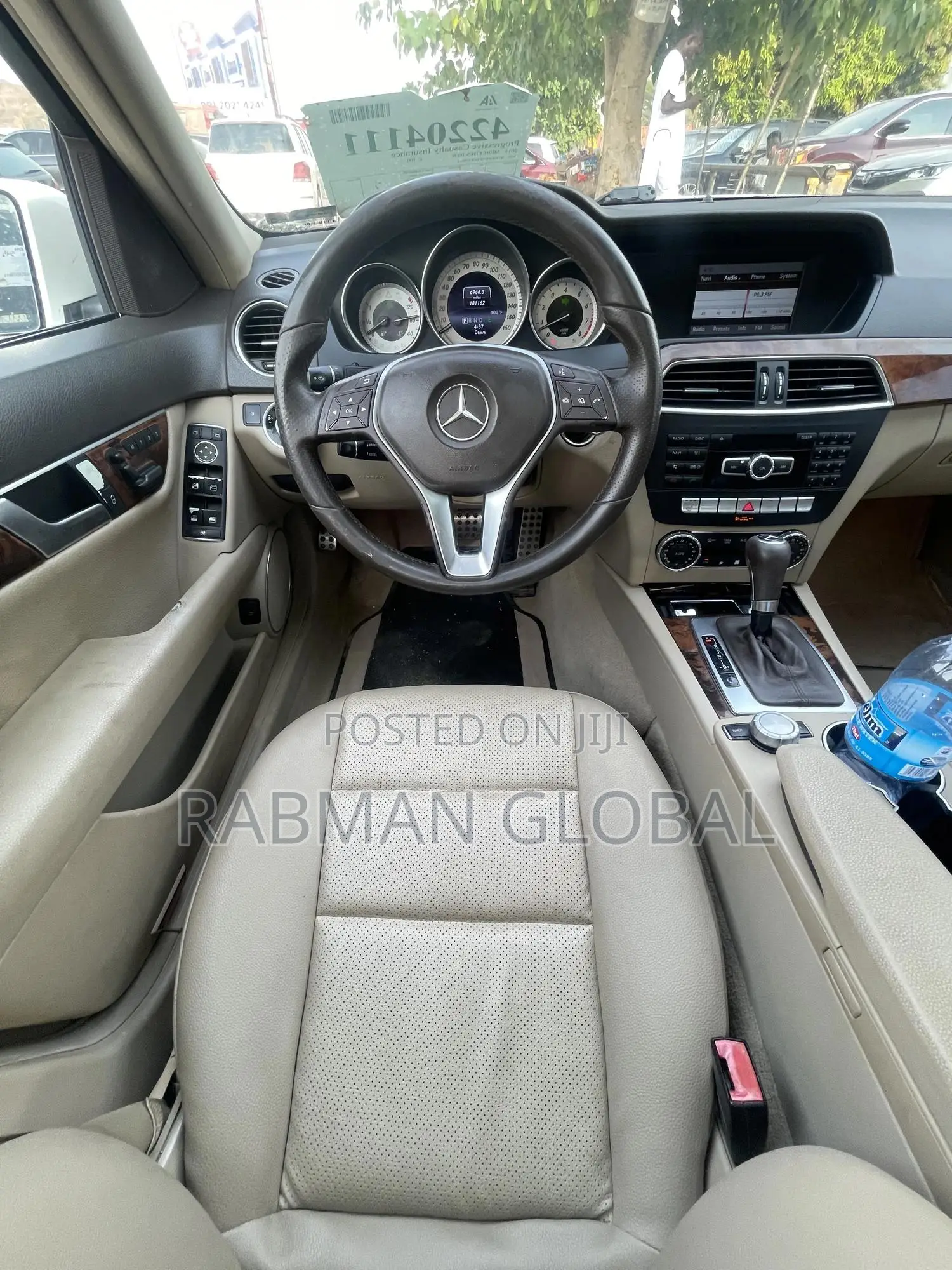 Mercedes-Benz C300 Sport 4Matic Sedan AWD (3.5L 6cyl 7A) 2014 White
