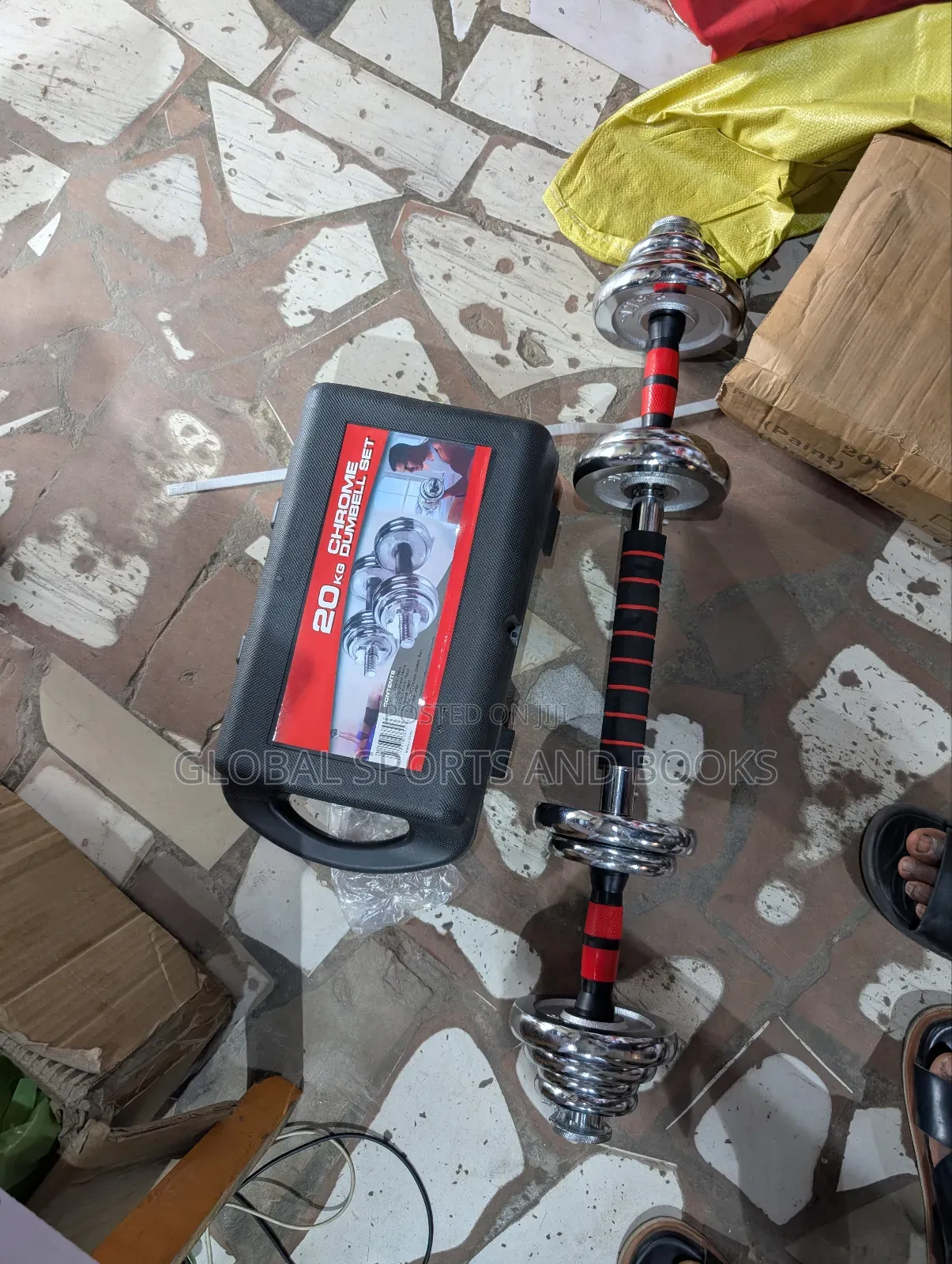 20kg Dumbbell And Barbell  Box