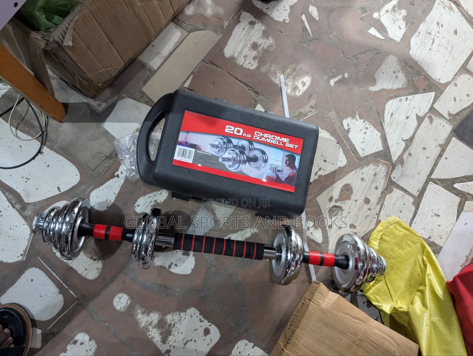 20kg Dumbbell And Barbell  Box