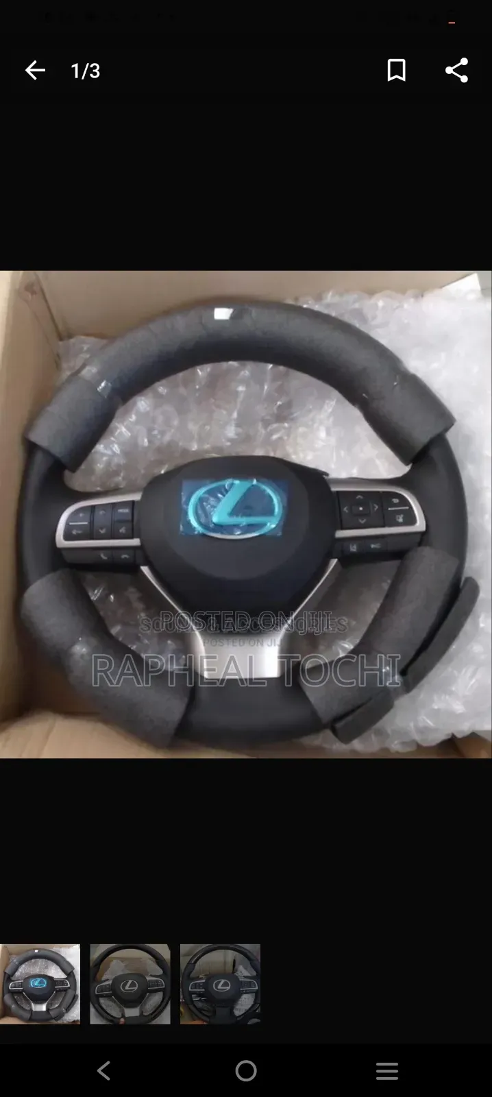 Steering Wheel Toyota and Lexus