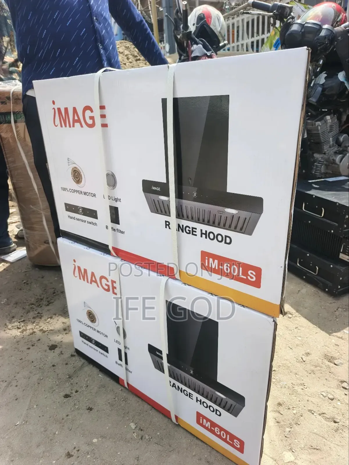 Original Image 60cm Automatic Digital Heat Extractor Handwave Control