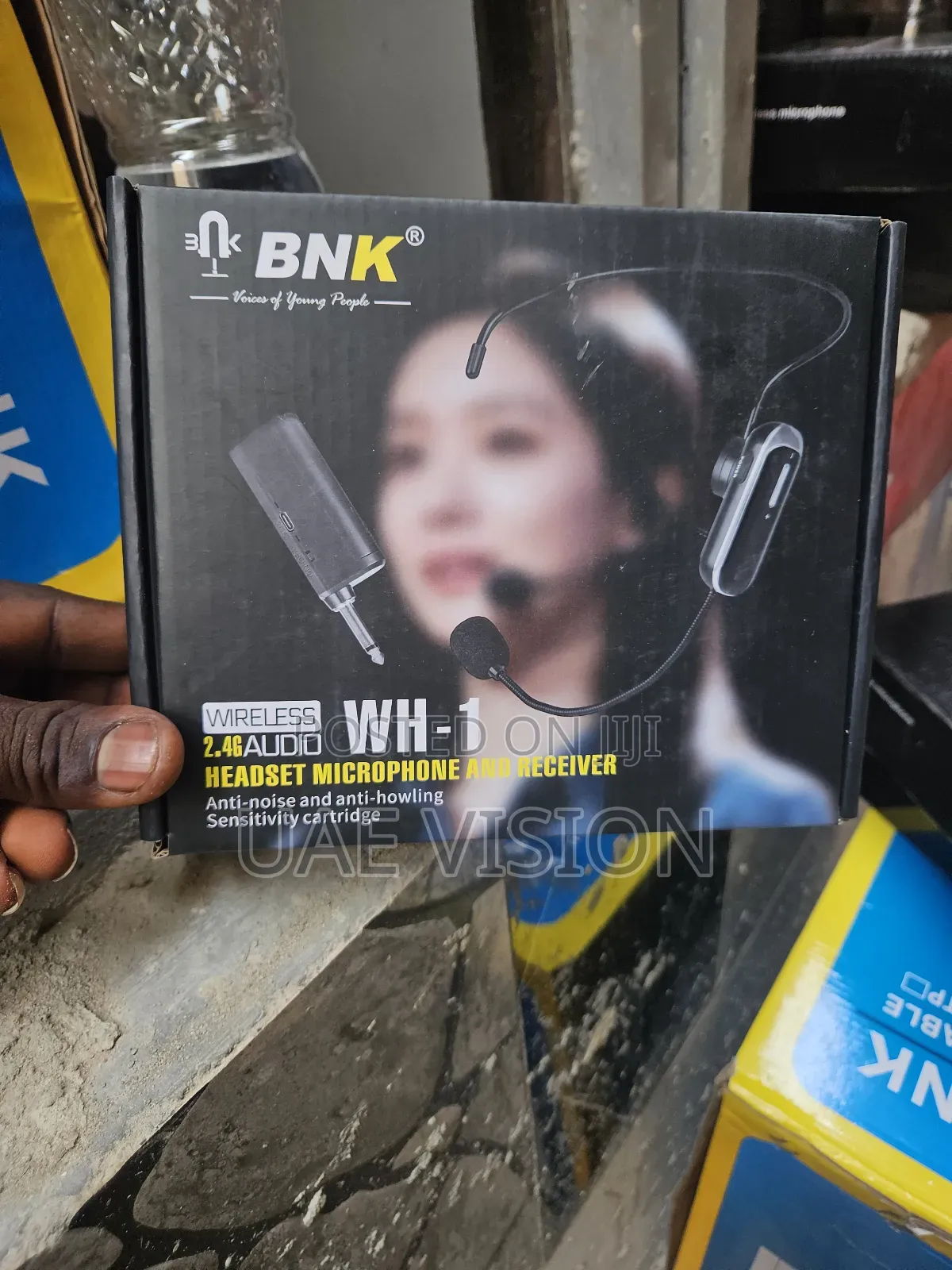 Headset Microphone and Receiver Wireless