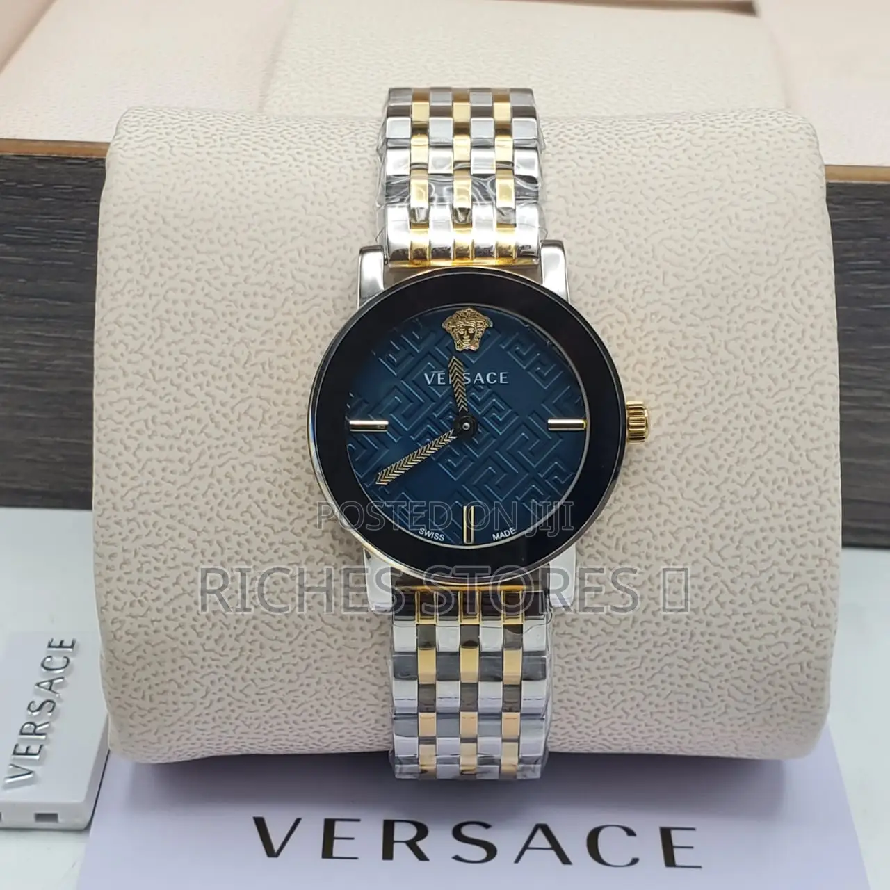 Versace Female Watch Chain Strap Battery Power