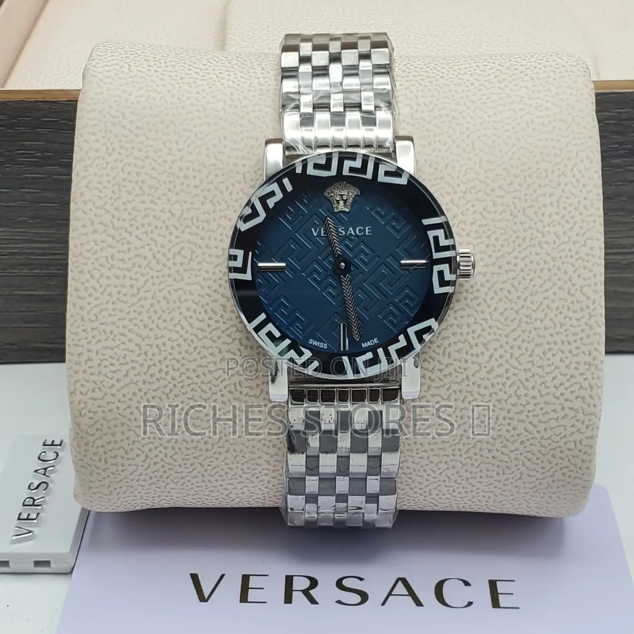 Versace Female Watch Chain Strap Battery Power